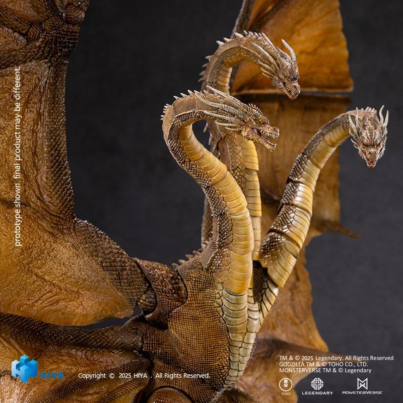 HIYA Exquisite Basic Series None Scale 14 Inch Godzilla King of the Monsters King Ghidorah 2.0 Action Figure