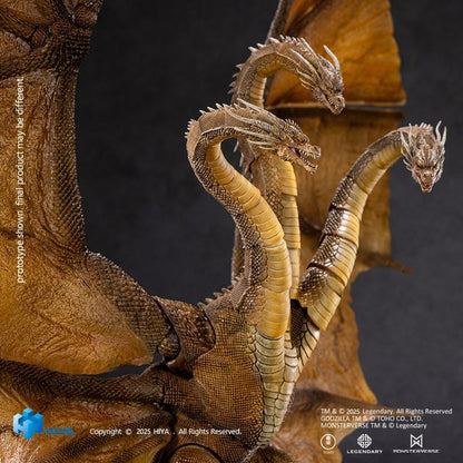 HIYA Exquisite Basic Series None Scale 14 Inch Godzilla King of the Monsters King Ghidorah 2.0 Action Figure