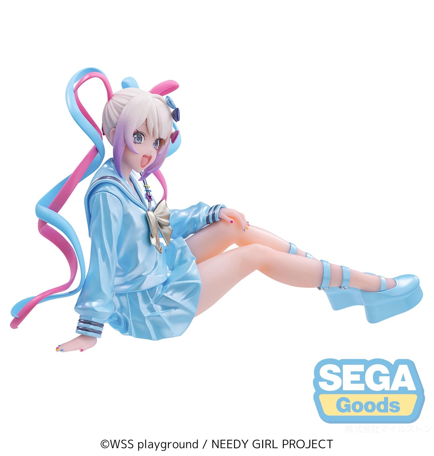 Anime "NEEDY GIRL OVERDOSE" PM Perching Figure "OMGkawaiiAngel"