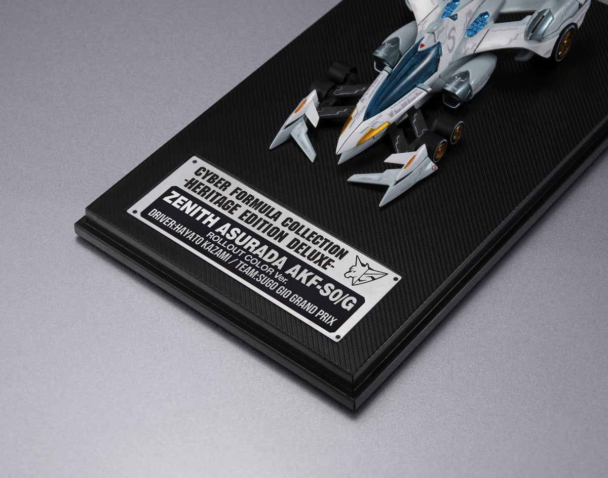 CYBER FORMULA Collection -Heritage Edition- DX  FUTURE GPX CYBER FORMULA ASURADA  Zenith Asurada AKF-S0/G Roll Out Set