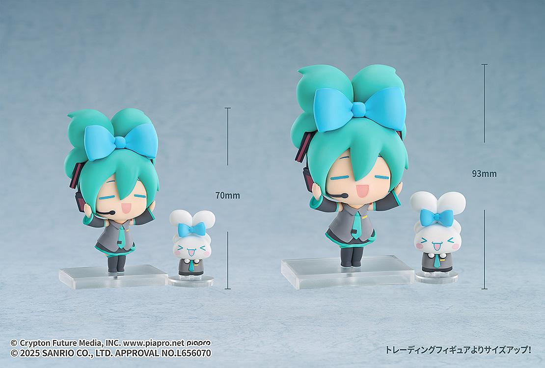 Hatsune Miku x Cinnamoroll Hatsune Miku x Cinnamoroll Chibi Figure
