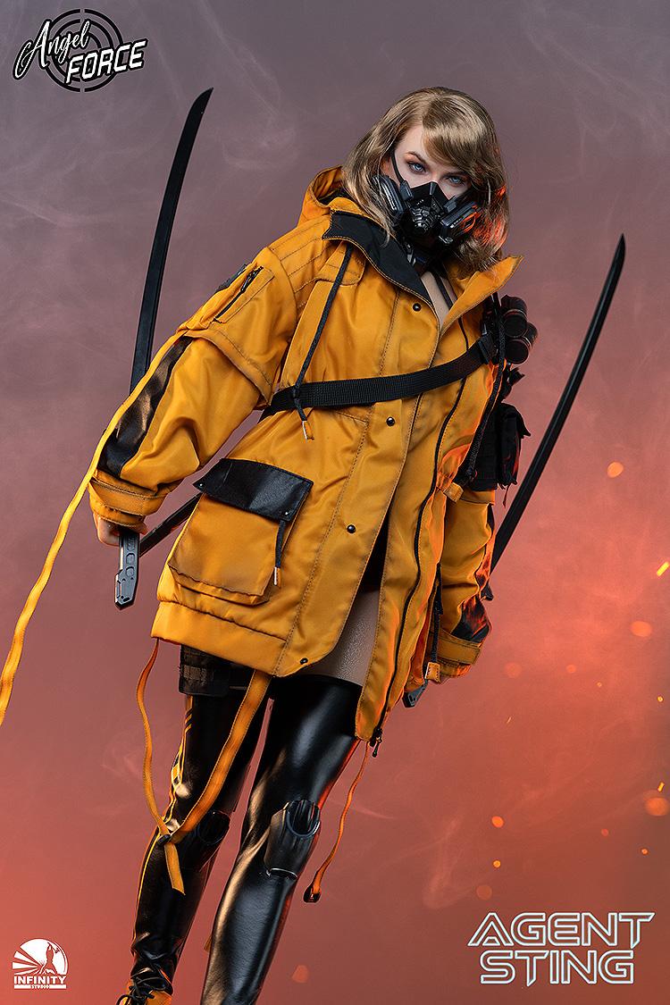 Infinity Studio Angel Force - Agent Sting 1/3 Scale Articulated Silicone Figure[50% deposit required]