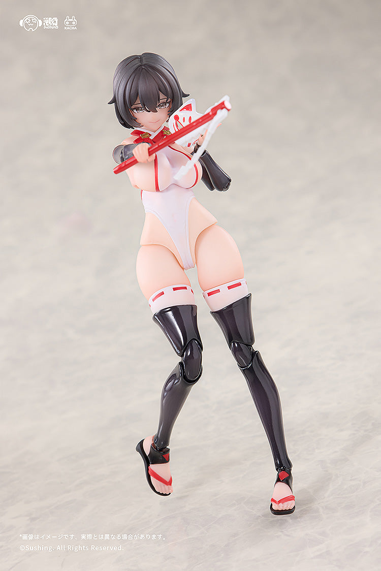 Combat priestess Kikyou Uefuji 1/12 Articulated Figure