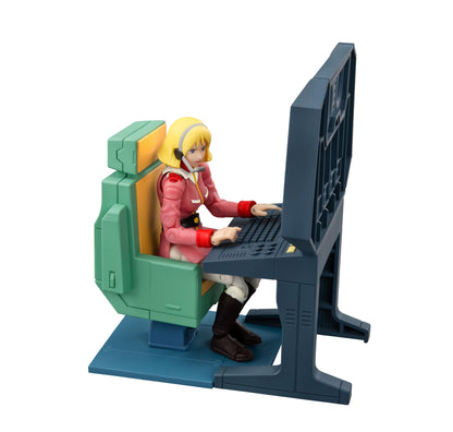 G.M.G. COLLECTION EX Mobile Suit Gundam White Base Bridge Radio operator Desk set (with gift)