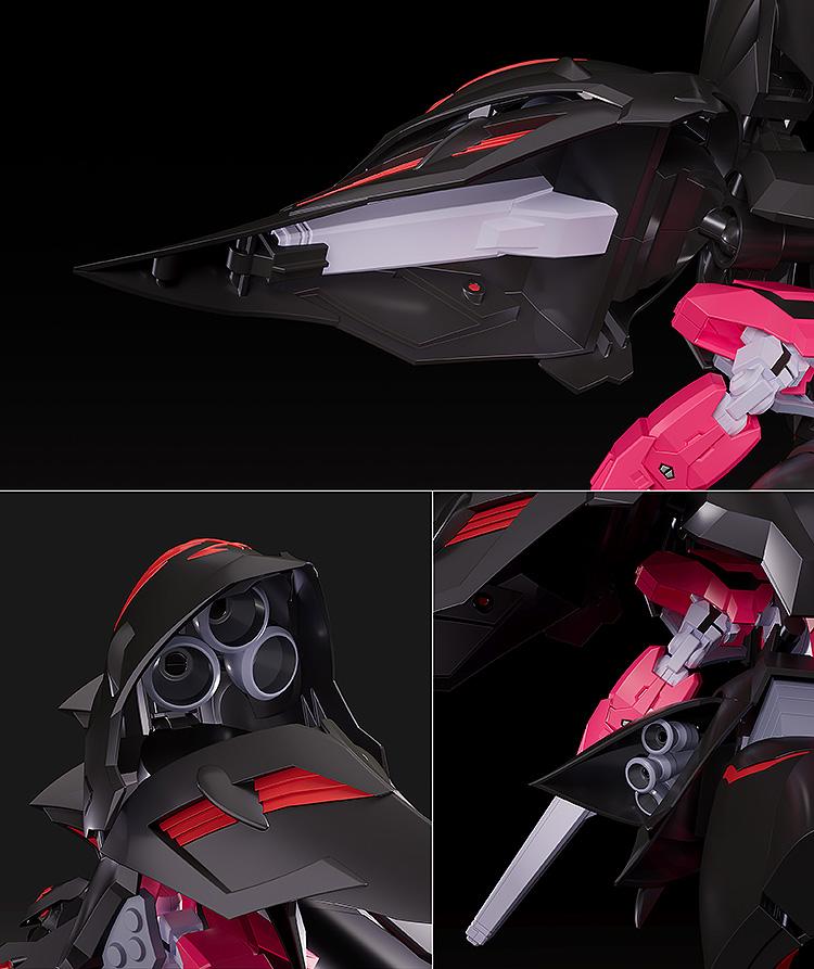 Martian Successor Nadesico: The Motion Picture - Prince of Darkness MODEROID Black Sarena