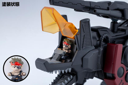 ZOIDS D-STYLE COMMAND WOLF IRVINE (Clear Parts Append)