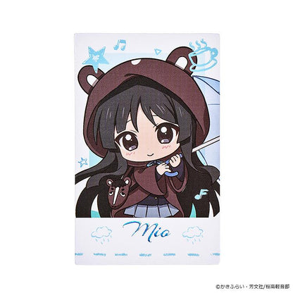 (Blind Box) K-ON! Fluffy Rain Series Collectible Instant Photo-Style Card (2 Piece Set)