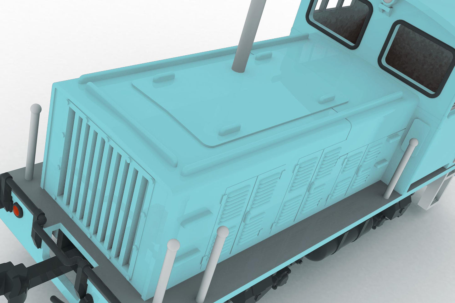 (Model Kits) Switcher(L-shaped Blue color) (Rerun)