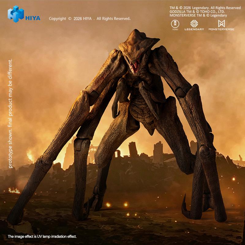 HIYA Exquisite Basic Series None Scale 5.9 Inch Godzilla King of the Monsters Muto Action Figure