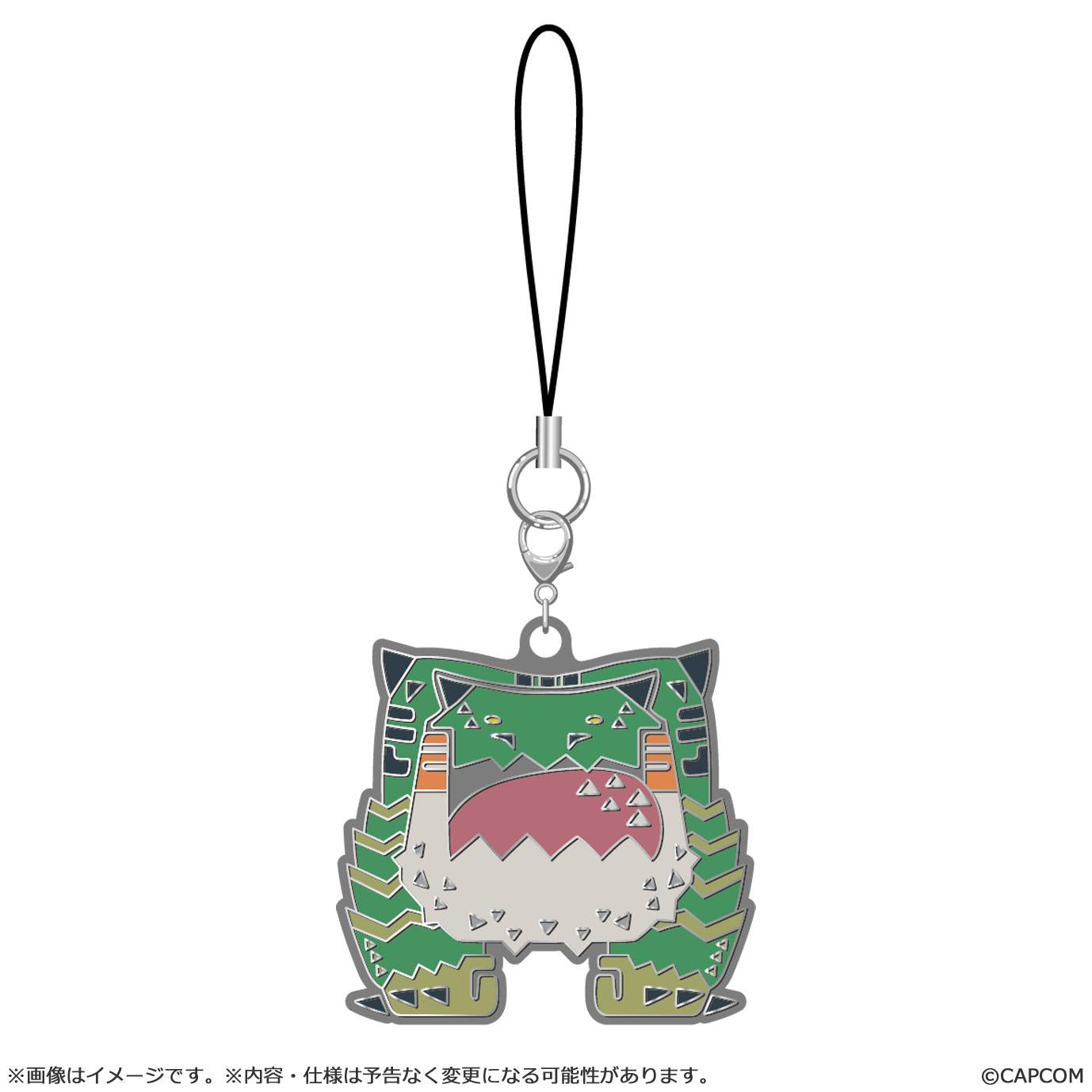MONSTER HUNTER WILDS Monster Hunter Wilds Monster icon Metal Keychain