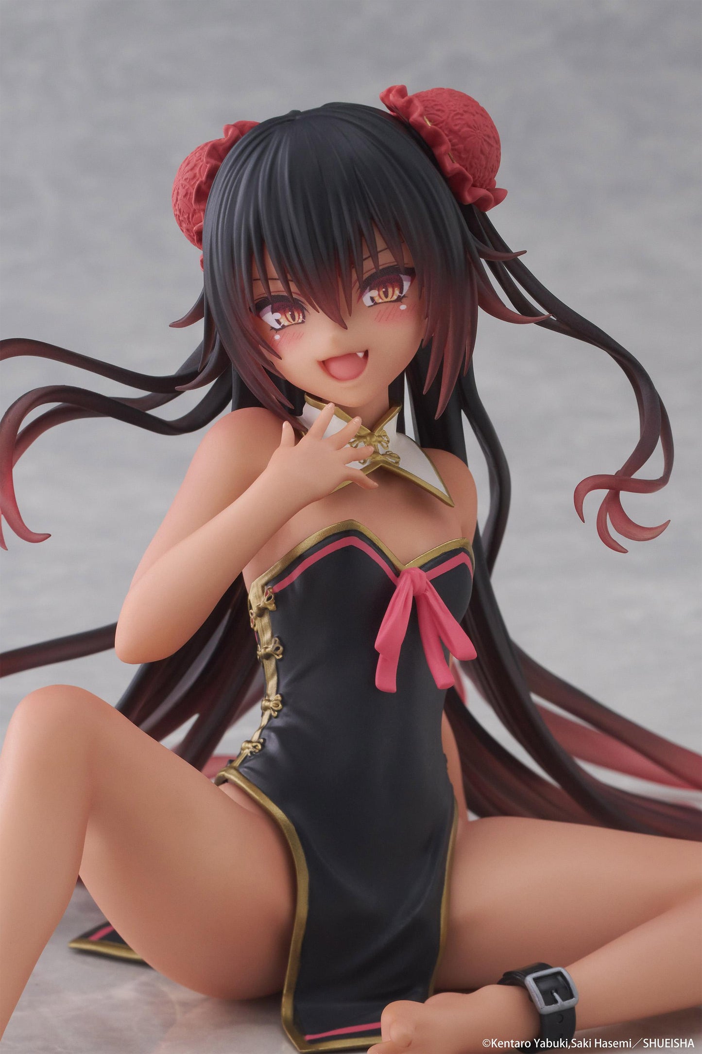 To Love-Ru Darkness Desktop Cute Figure - Nemesis Chinese Dress Ver.