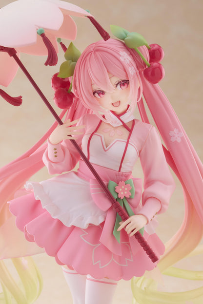 Sakura Miku AMP+ Figure (Sakura Dress Ver.)