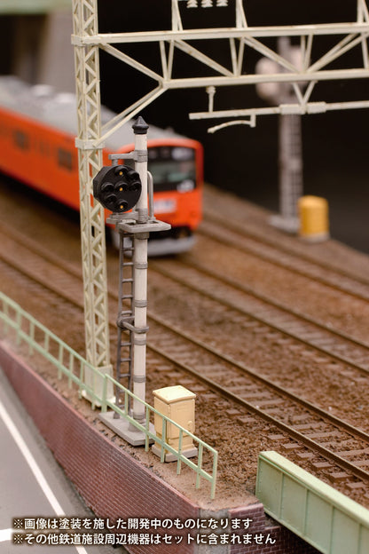 (Model Kits) 1/80 Railway Signal Set Plastic Model (Rerun)