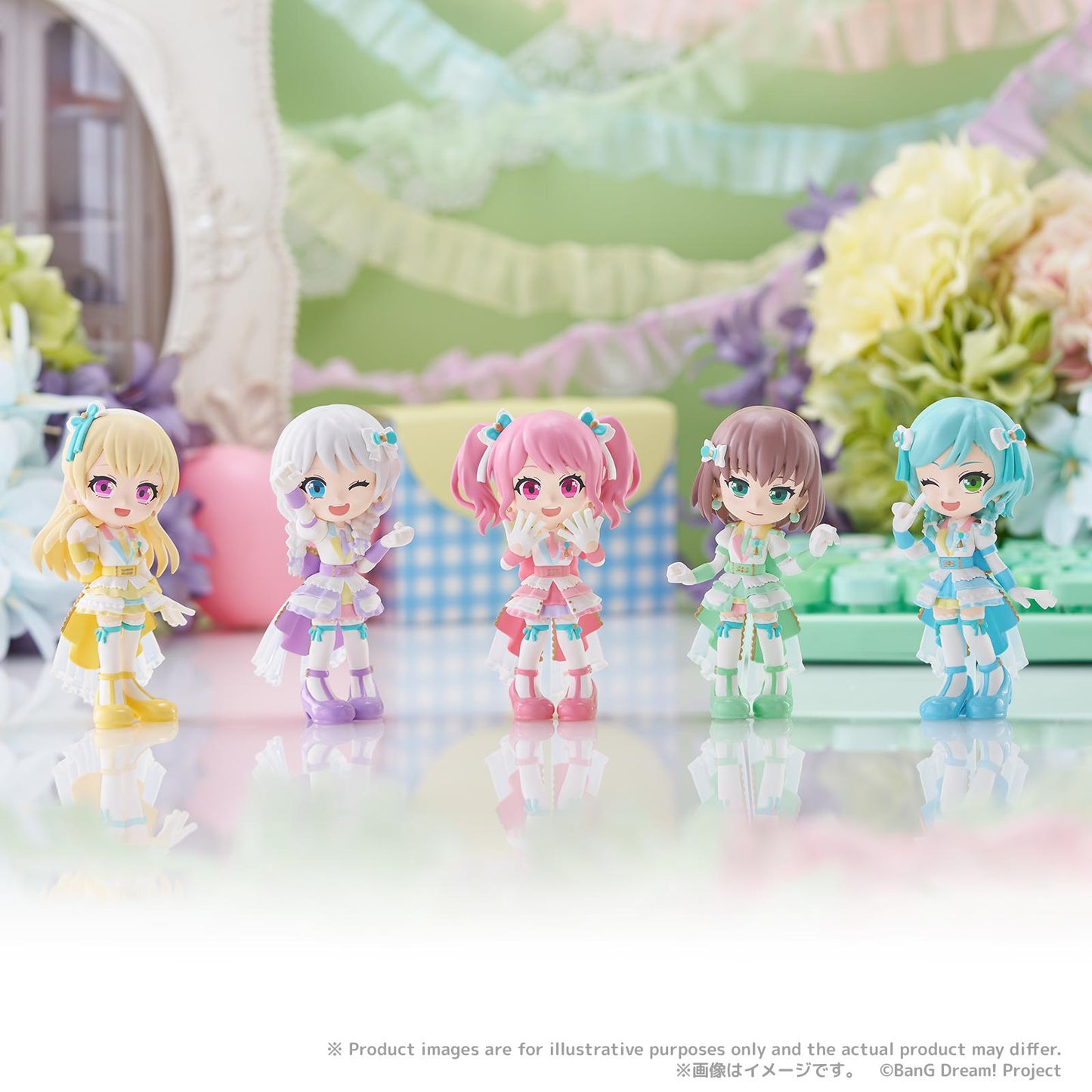 BanG Dream! PalVerse BanG Dream! Pastel Palettes (Set of 6 figures)