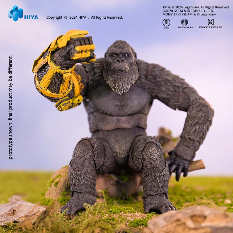 HIYA Exquisite Basic Series None Scale 6 Inch Godzilla x Kong The New Empire Kong B.E.A.S.T. Glove Ver. Action Figure