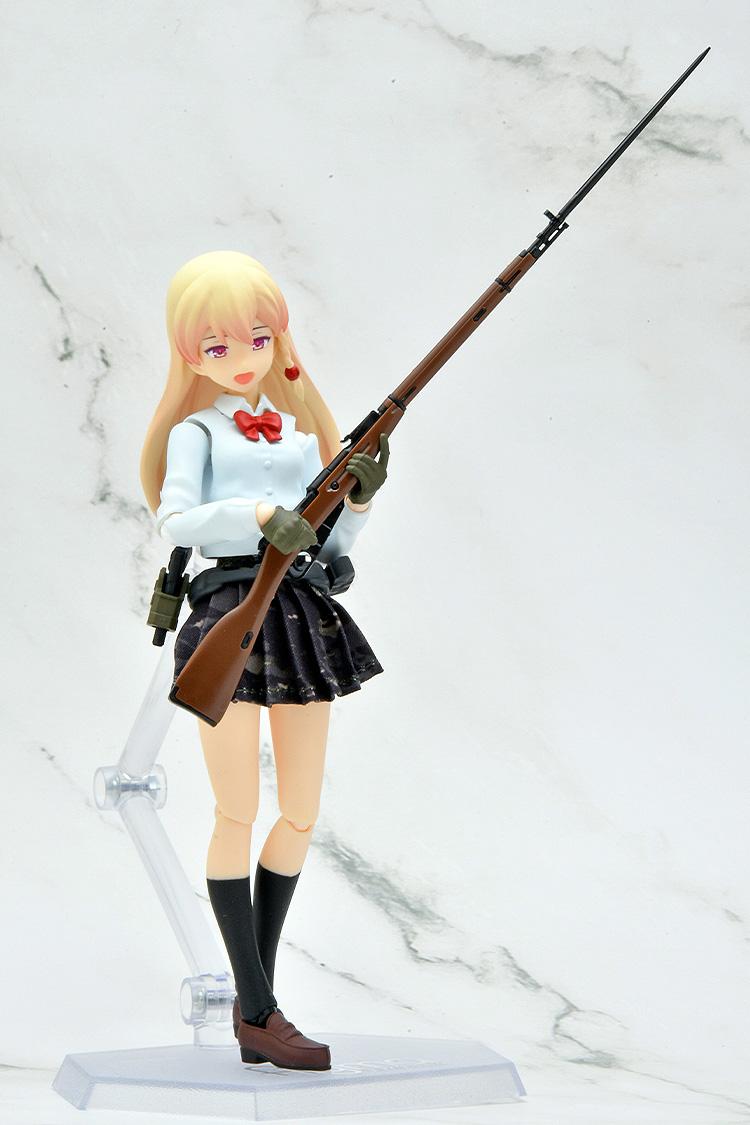 (Optional Parts Set )Little Armory figmaPLUS Armed JK Variant Loadout Set 4, Code: URBEX