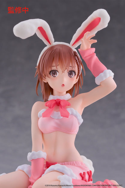 A Certain Scientific Railgun MOFLOCK Figure - Mikoto Misaka (Fluffy Bunny Ver.)
