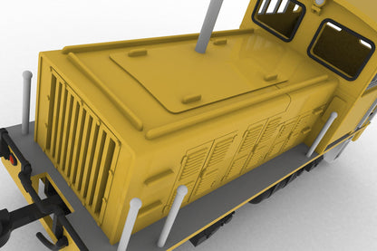 (Model Kits) Switcher(L-shaped Light Yellow color)