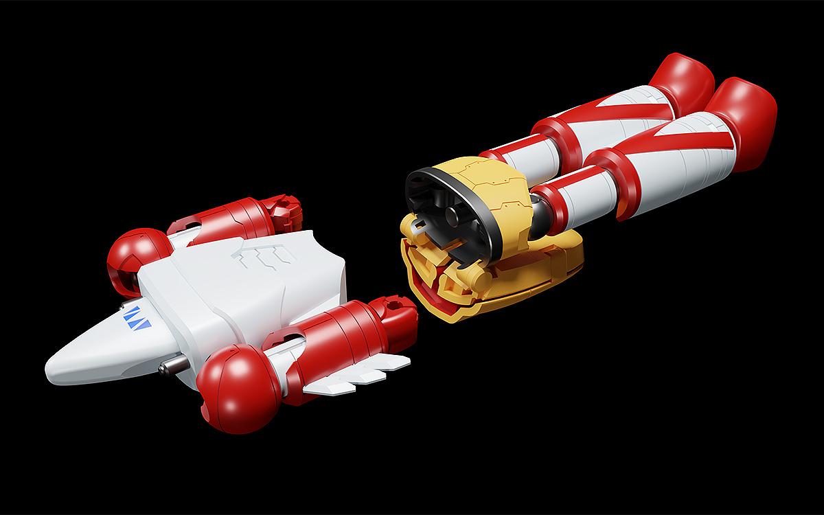 Getter Robo MODEROID Miniature Combining & Transforming Getter 1 (Rerun)