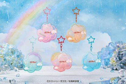 (Blind Box) K-ON! Fluffy Rain Series Collectible Acrylic Keychain