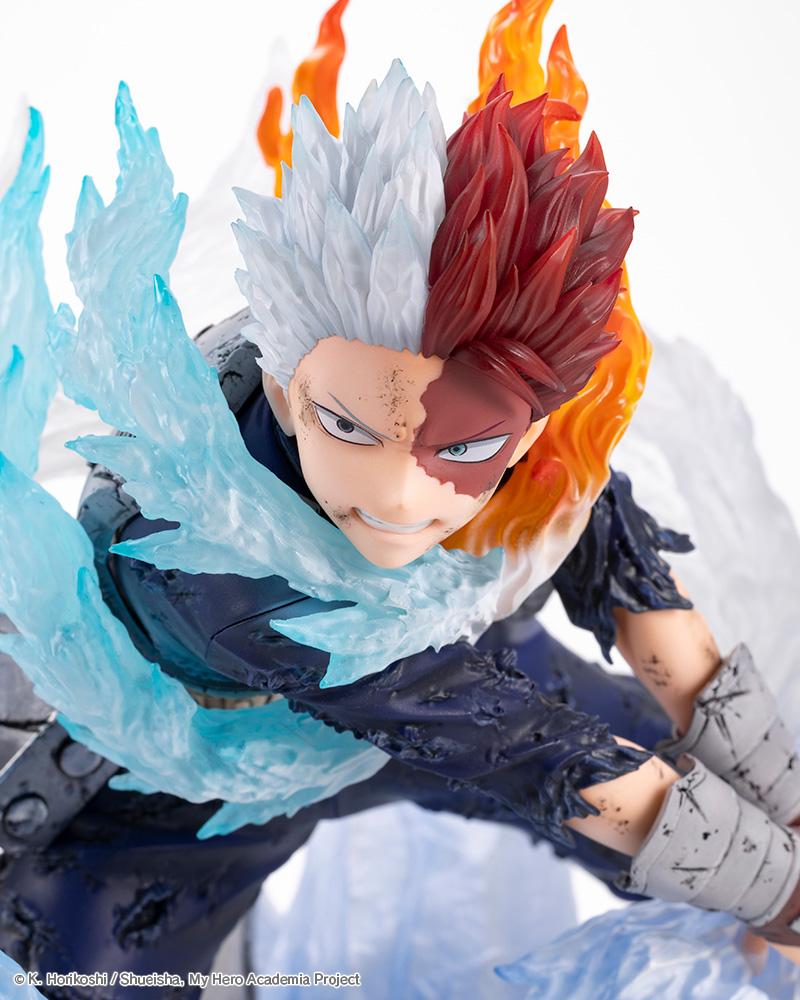 My Hero Academia ARTFX J Shoto Todoroki Coldflame's Pale Blade Ver.