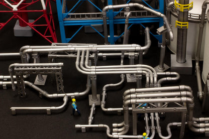 (Model Kits) 1/150 Scale Structure Kit "Plumbing Set"