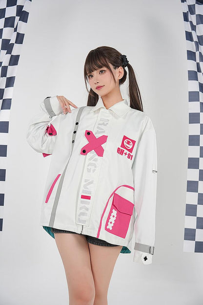Hatsune Miku GT Project Hatsune Miku: Racing Ver. 2025 Track Jacket M