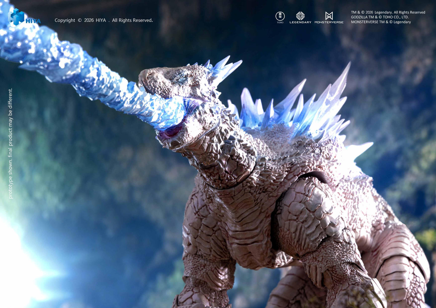 HIYA Exquisite Basic + Series None Scale 6.7 Inch Godzilla x Kong The New Empire Frost Bite Blast Shimo Action Figure