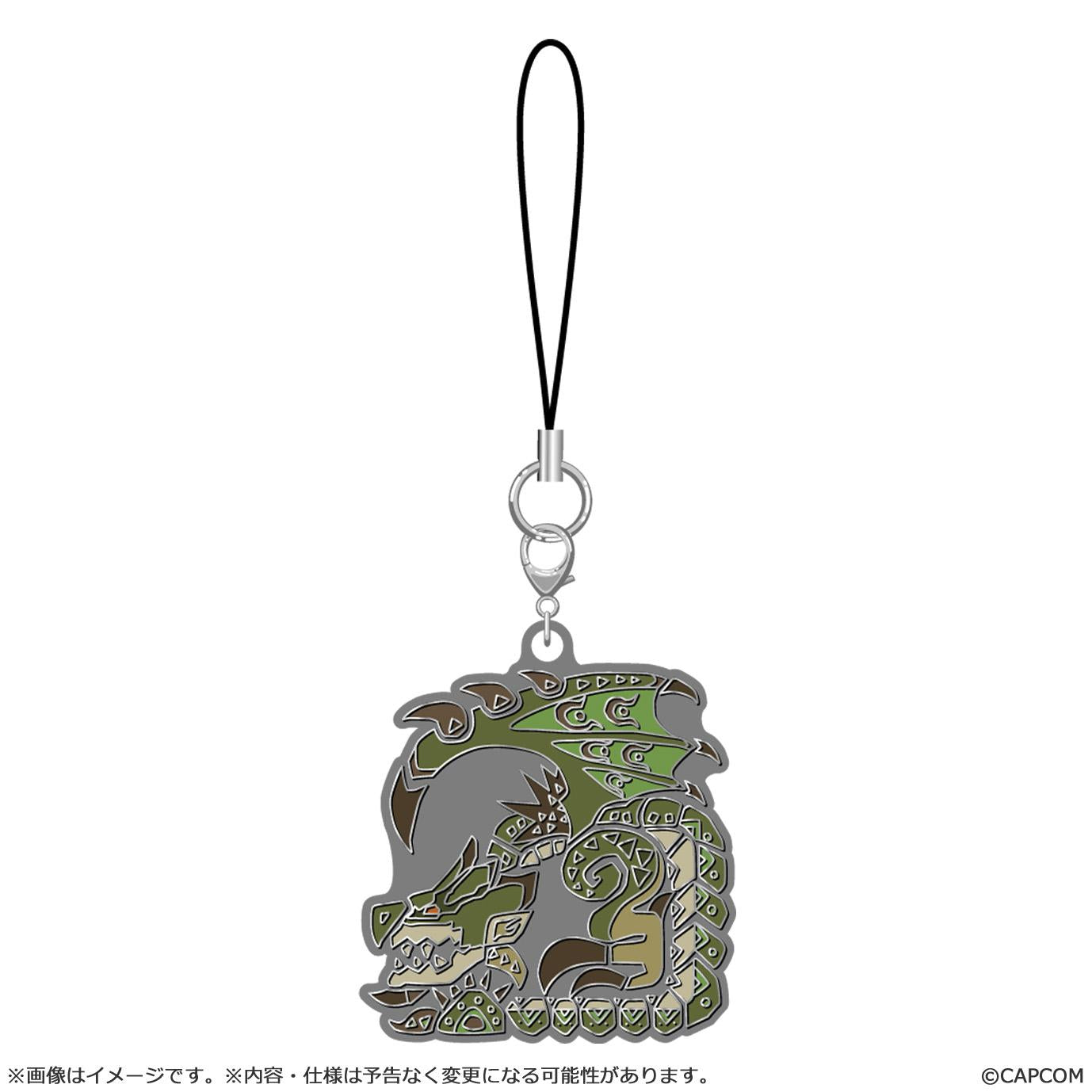 Monster Hunter Wilds Monster icon Metal Keychain Vol. 2