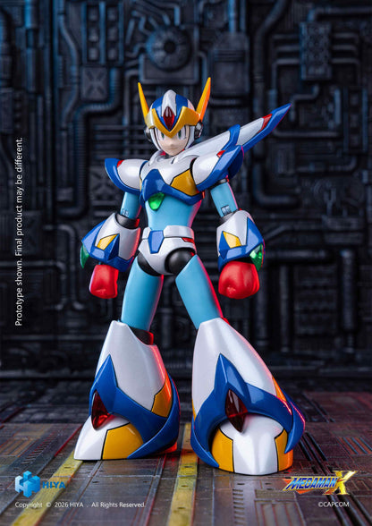 HIYA Exquisite Basic Series None Scale 6 Inch Mega Man X series X Falcon Armor Version Action Figure