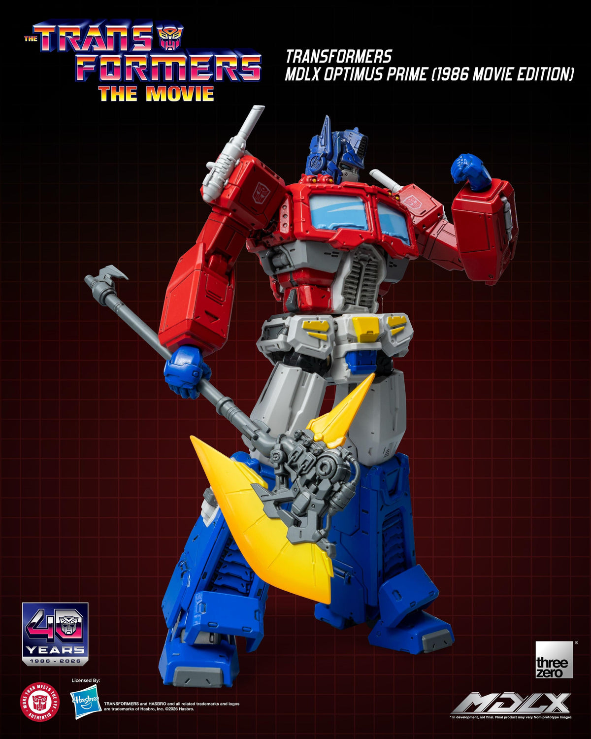 Transformers MDLX Optimus Prime (1986 Movie Edition)