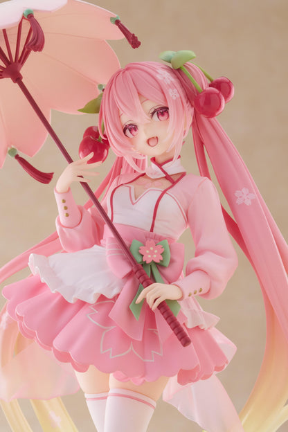 Sakura Miku AMP+ Figure (Sakura Dress Ver.)