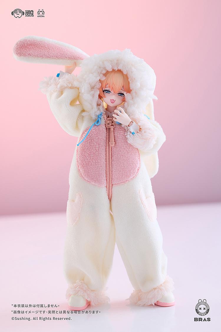 BUNNY RAPID ACTION SQUAD Fluffy Pajamas Set (Doll Costume)