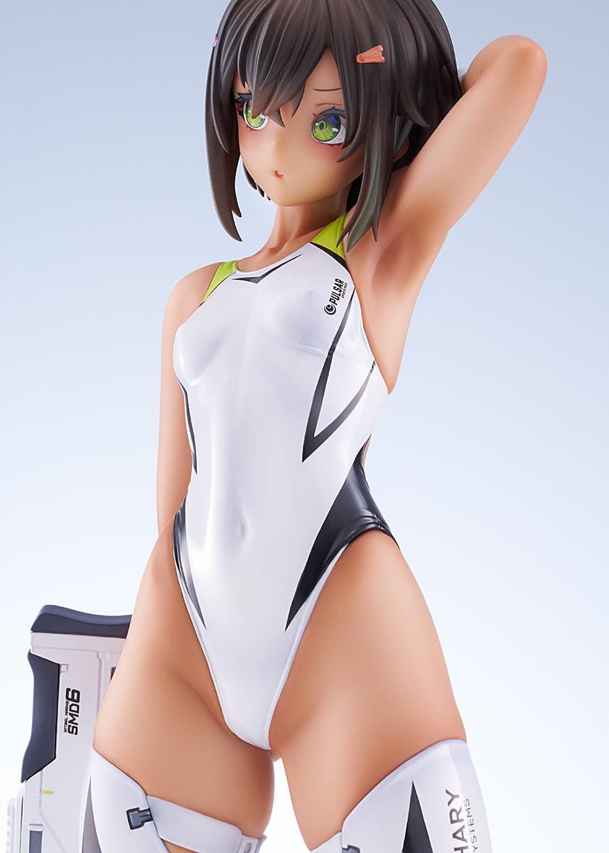 ARMS NOTE Buchou-chan of the Swimming Club White Swimsuit Ver. 1/7 Scale Figure