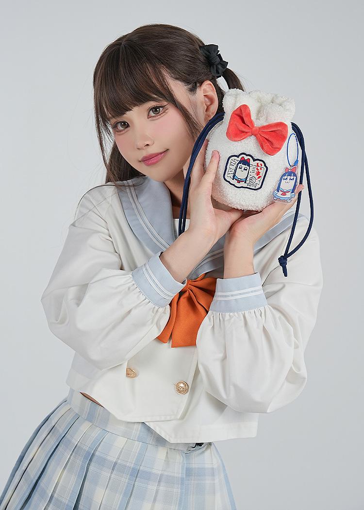 Pop Team Epic Convenience Store Series: Steamed Bun Drawstring Bag Pipimi
