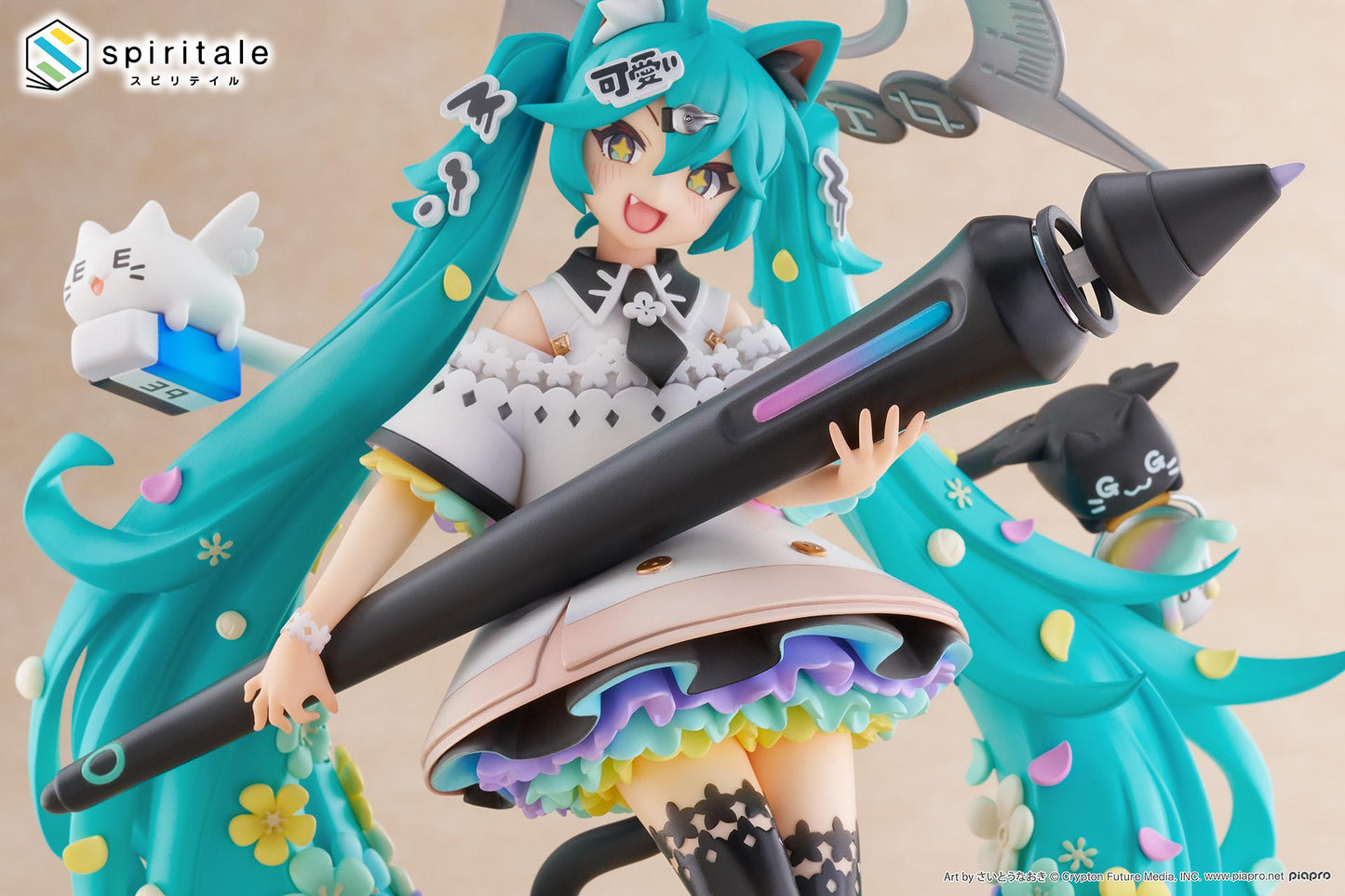 Hatsune Miku x Naoki Saito My Figure Making! -The Painter ver.- 1/7 Scale Figure