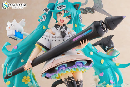 Hatsune Miku x Naoki Saito My Figure Making! -The Painter ver.- 1/7 Scale Figure
