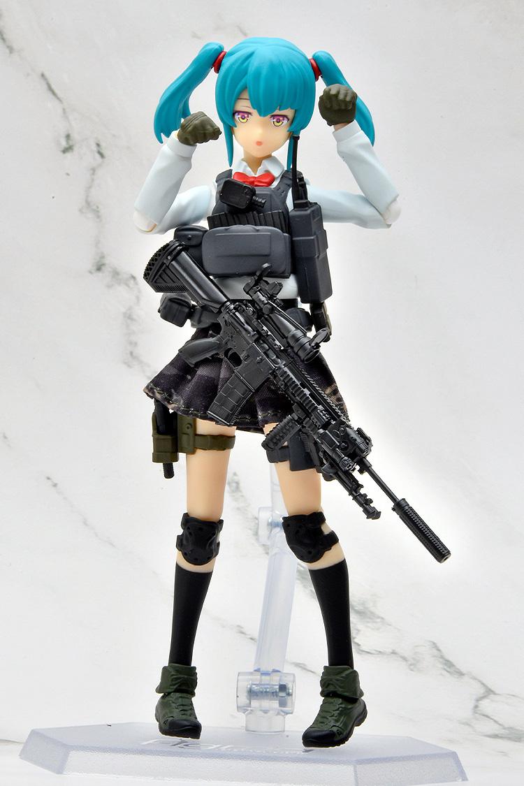 (Optional Parts Set )Little Armory figmaPLUS Armed JK Variant Loadout Set 4, Code: URBEX