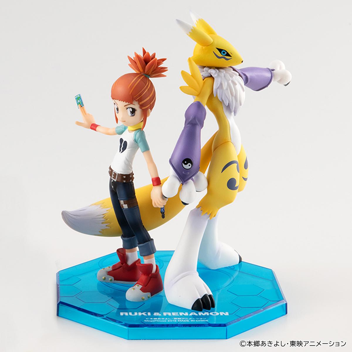 G.E.M. Series Digimon Tamers Renamon & Ruki Makino (Rerun)