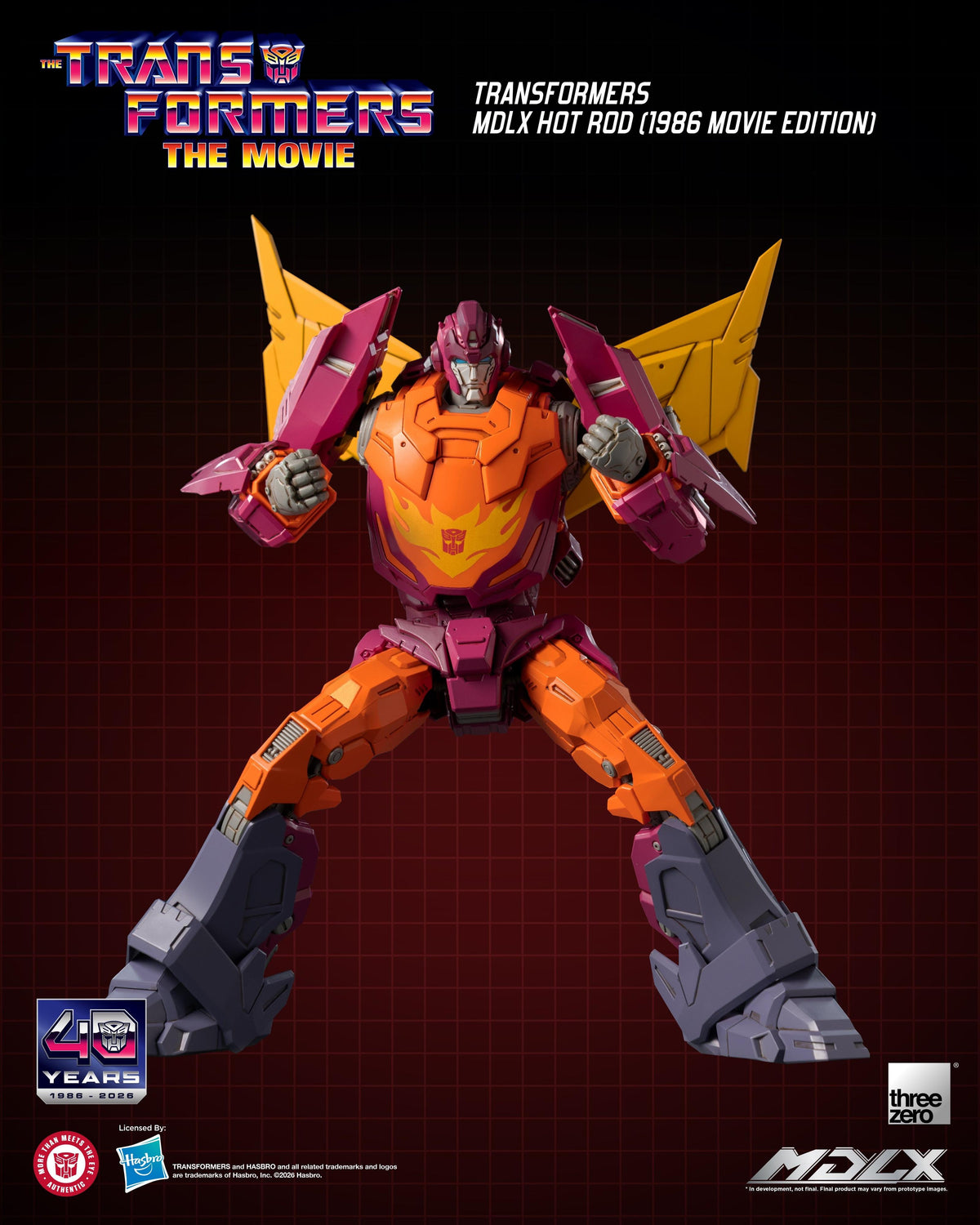 Transformers MDLX Hot Rod (1986 Movie Edition)