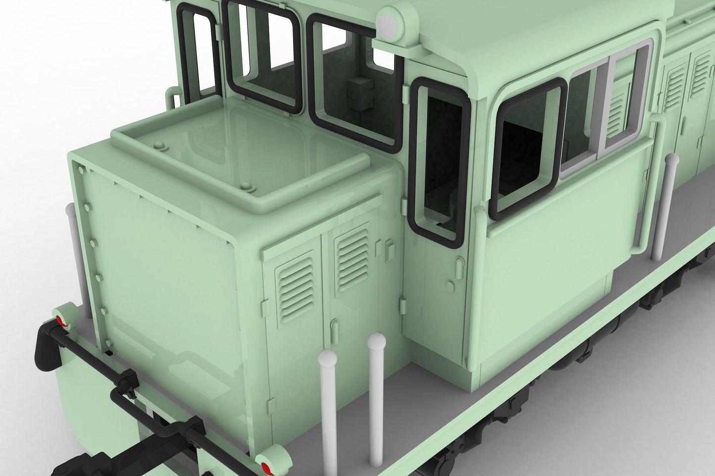 (Model Kits) Switcher(convex-shaped Green color) (Rerun)