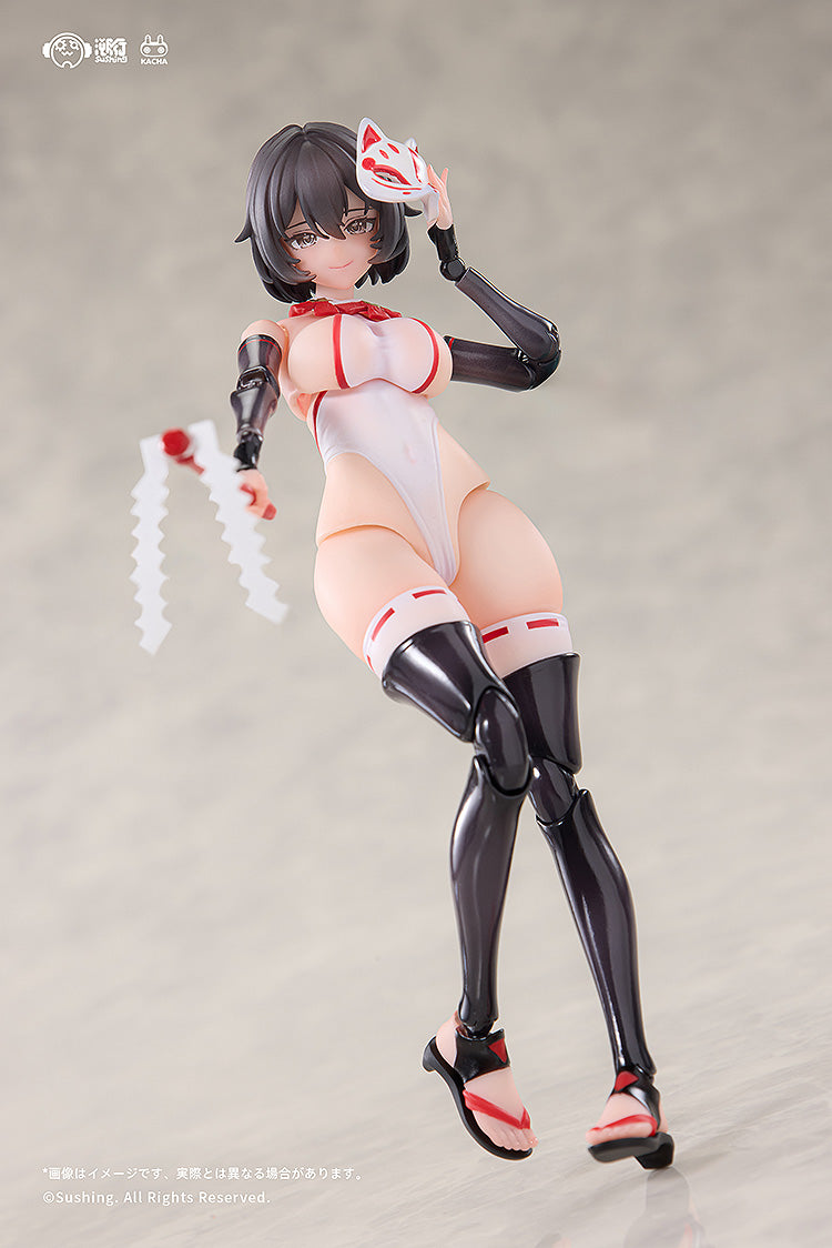 Combat priestess Kikyou Uefuji 1/12 Articulated Figure