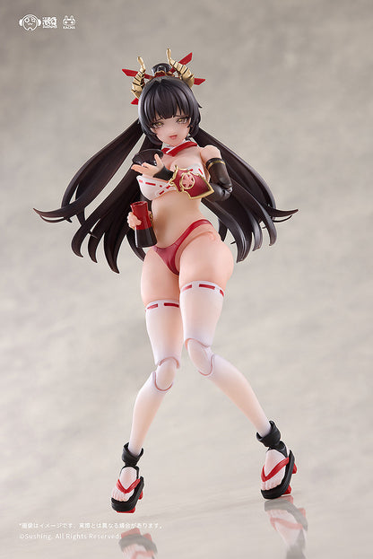 Combat priestess Sakura Uefuji 1/12 Articulated Figure