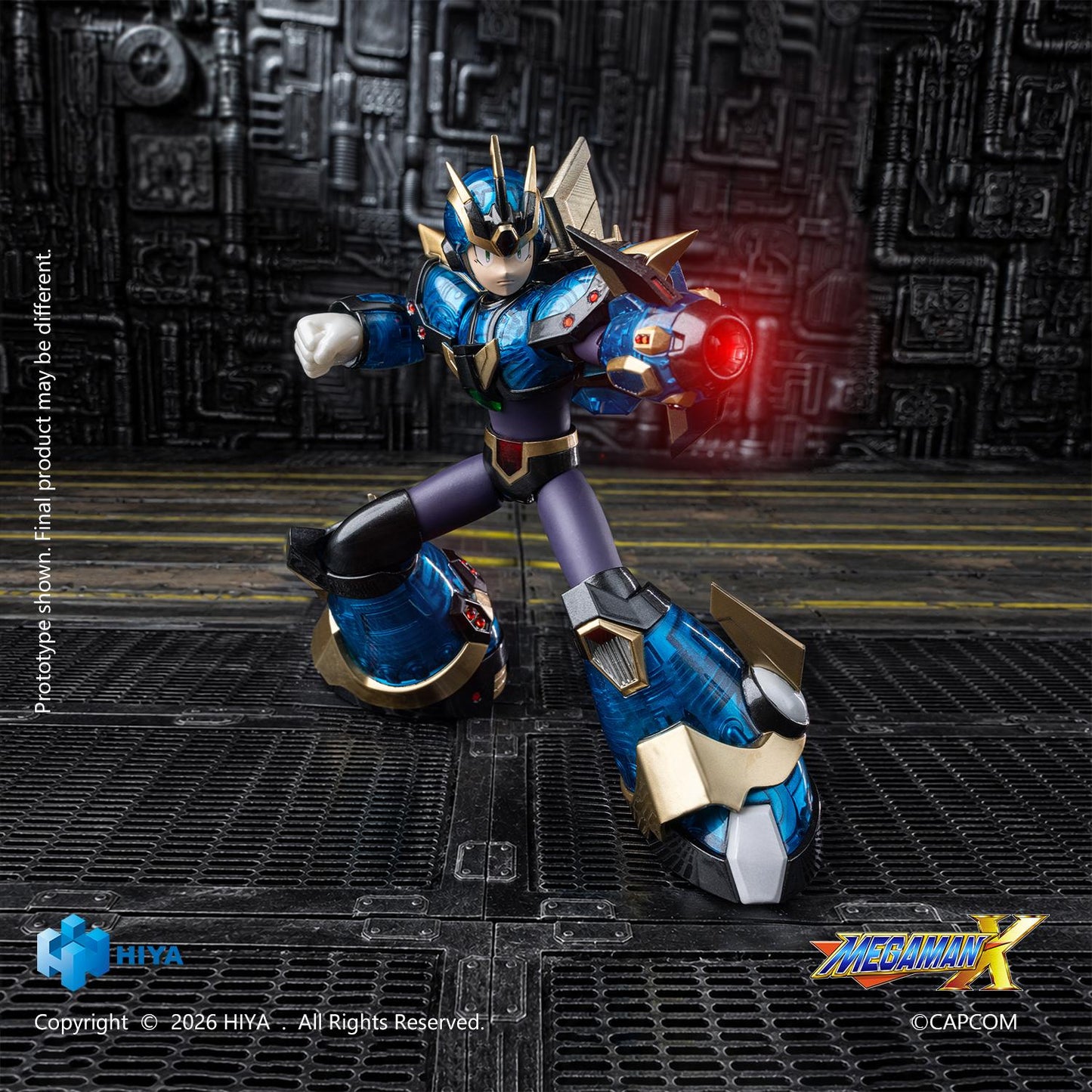 HIYA Exquisite Basic Series None Scale 6.1 Inch Mega Man X series X Ultimate Armor Version Action Figure