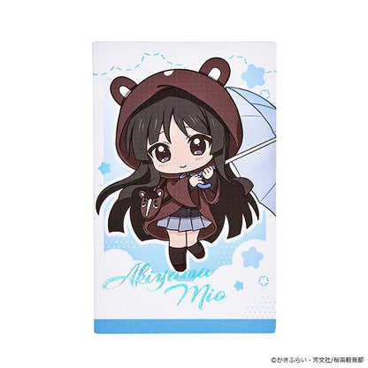 (Blind Box) K-ON! Fluffy Rain Series Collectible Instant Photo-Style Card (2 Piece Set)