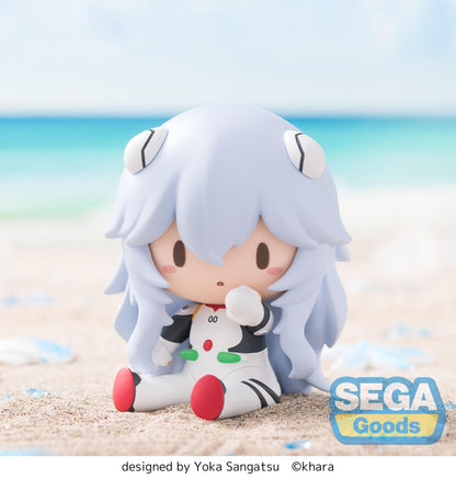 fuwa petit "EVANGELION: 3.0+1.0 Thrice Upon a Time" Chibi Figure "Rei" Long Hair