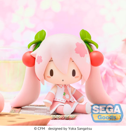 Sakura Miku: 1 fuwa petit Hatsune Miku Series Chibi Figure Sakura Miku