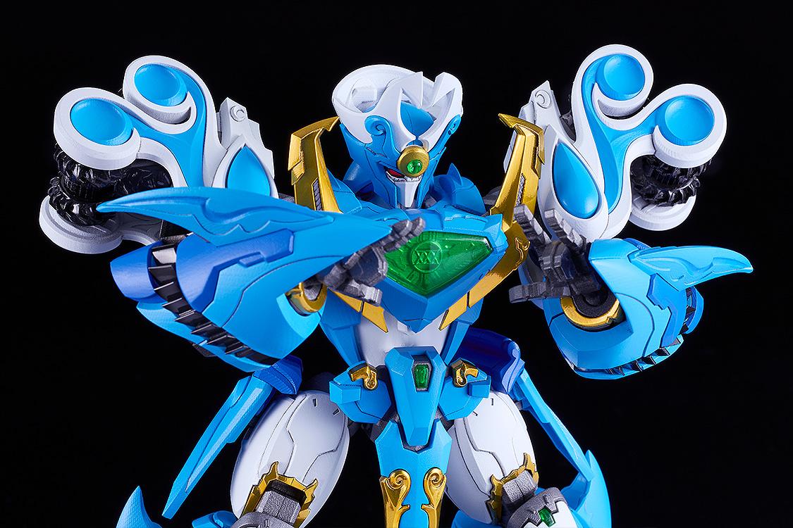 (Model Kits) Mado King Granzort MODEROID King's Style Aquabeat Gold Edition (Rerun)