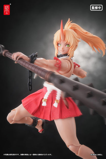 RPGEX-08 Oni Miko Second Daughter Momiji 1/12 Complete Model Action Figure
