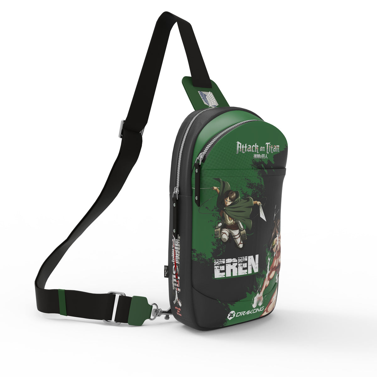 Pixel Art Gaming Slingbag - Attack on Titan - Eren